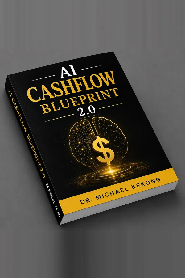 cover of AI Cashflow Blueprint 2.0 by Mike I. Kekong